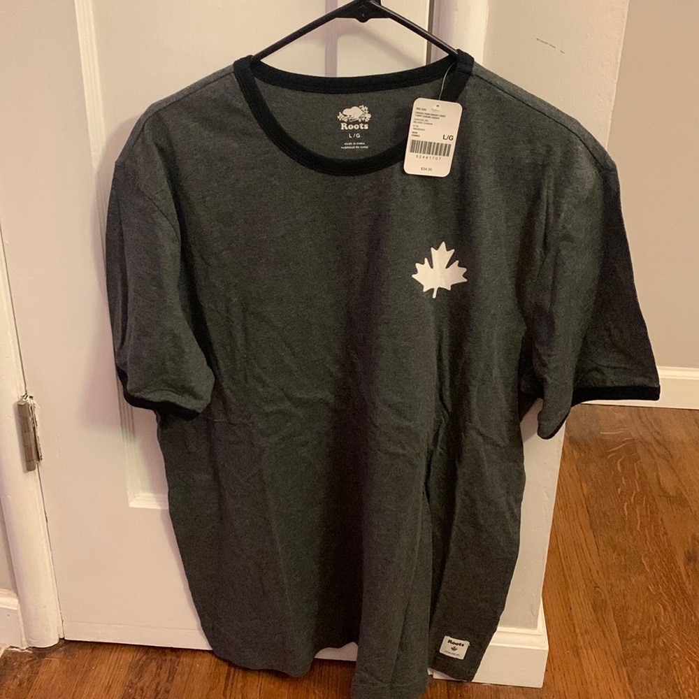 New Dark grey Canada shirt with tags